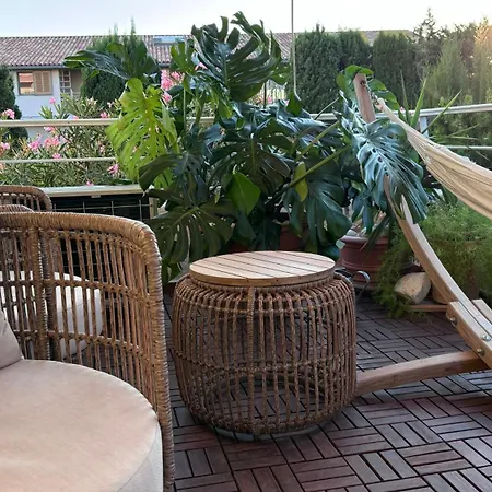Jardin Terrasse Eden Tropez - Parking Pool Ac 4p *