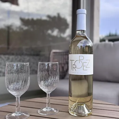 Jardin Terrasse Eden Tropez - Parking Pool Ac 4p Апартаменти Сен-Тропе