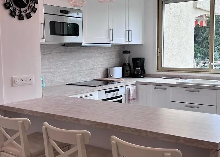 Jardin Terrasse Eden Tropez - Parking Pool Ac 4p